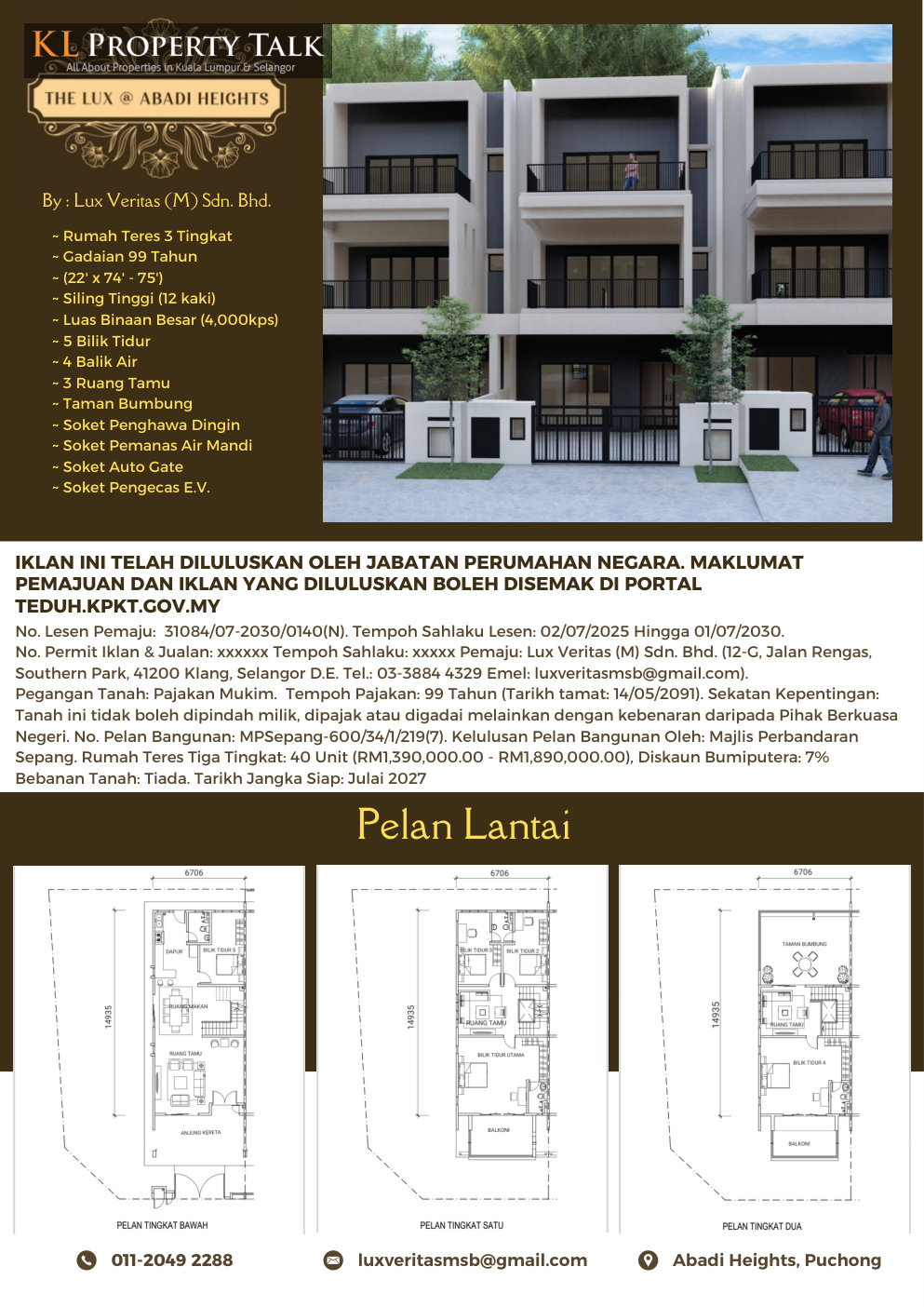 The Lux @ Abadi Heights